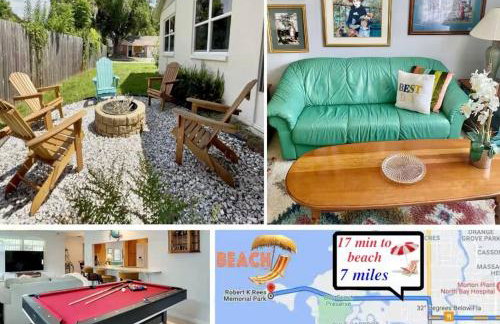Boutique Stay - Near Beach, PSP4, Billiard or PingPong, Fire Pit, Private Yard - Foto 2