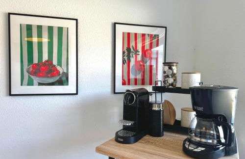 HyggeLiving - DELUXE - 90qm - Balkon - Gartenblick - 55 Zoll TV - Boxspringbetten - Hunde - Kinder - Fahrradkeller - Foto 37