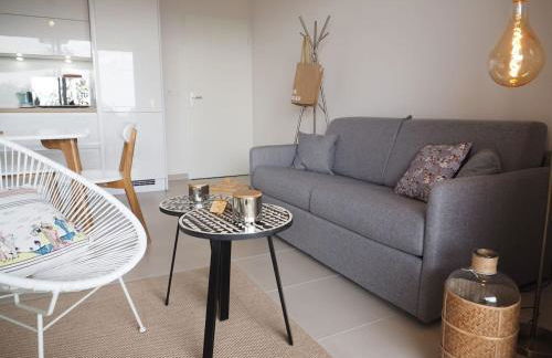 La Londe La Mer : appartement proche plages & vue superbe sur les îles d'or - Foto 12