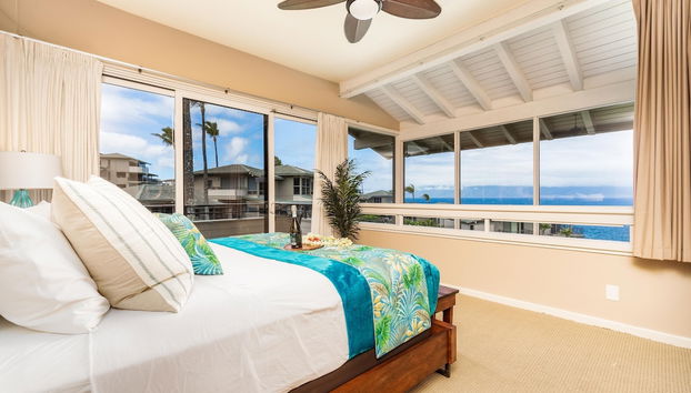 Kapalua Bay Vill 23g1 Ocean Front 1 Bd/1ba 1 Bedroom Villa by RedAwning - Foto 3, Habitación