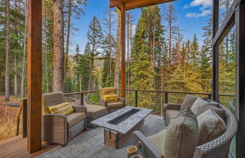 Black Diamond Chalet! Quiet, Private Mountain Luxury- Near Tamarack Resort- Lake Cascade - Foto 11