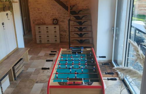 Gîte de rural de 15 personnes, bain nordique, rivière et nature - Foto 44