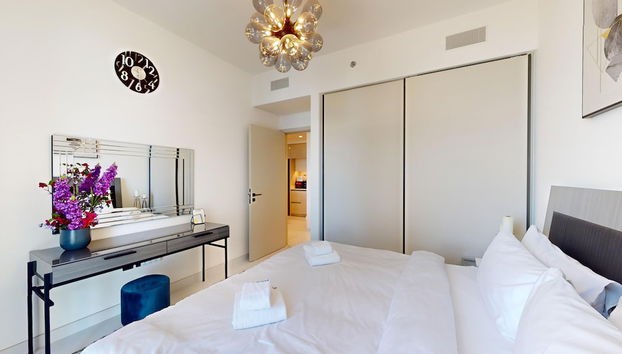 Primestay - 1BR in Marina Vista - Dubai - Foto 2, Habitación