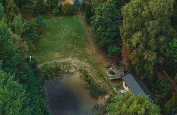 Domek w lesie nad stawem Sauna Balia Podlasie - Foto 3
