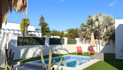 BeachFront Villa - La Casa del Mar - Foto 4, Garden, sunbed, Garden view