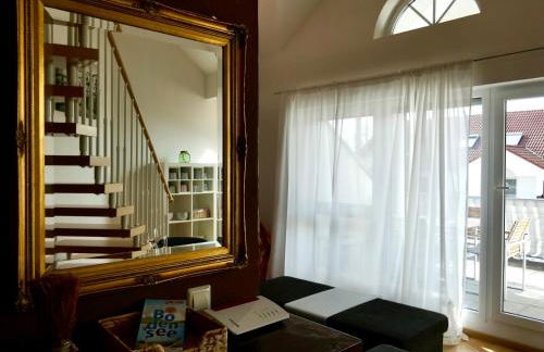 Ferienwohnung am Hopfengarten - helle 2 Zimmer Maisonette mit großem Balkon - Foto 6