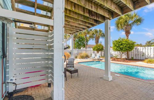 Seafoam – Beautiful 3BR Home with Heated Private Pool - 4 Min Walk to Beach! - Foto 45
