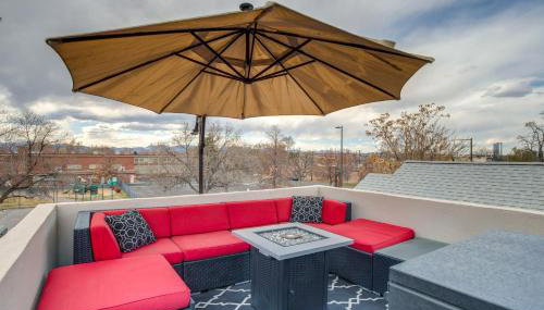 1 Mi to Dtwn Denver Sleek Duplex with Rooftop Deck! - Foto 2
