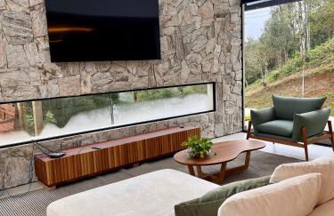 Paraíso em Rancho Queimado com piscina aquecida - Foto 16