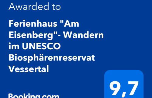 Ferienhaus "Am Eisenberg"- Wandern im UNESCO Biosphärenreservat Vessertal - Foto 17