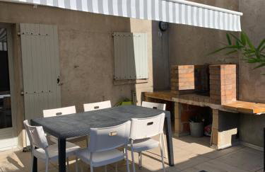 Appartement la corde a linge Gruissan village avec terrasses - Foto 24