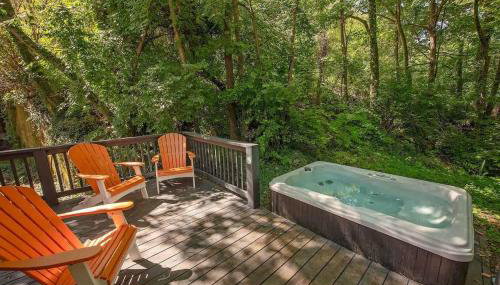 Thomas Cabin Forest Tiny Cabin With Hot Tub - Foto 2