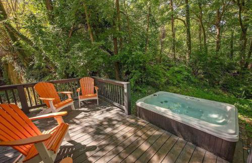 Thomas Cabin Forest Tiny Cabin With Hot Tub - Foto 2