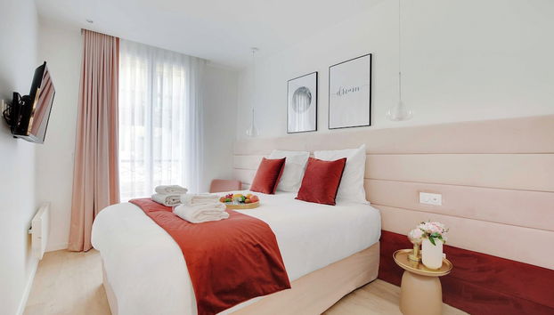 Charming Apartment - 2br/6p - In the Heart of Paris - Foto 2, Habitación