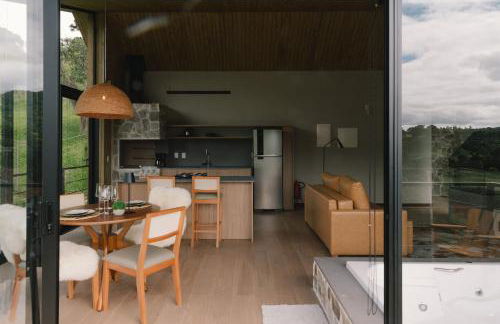 Elegante bangalô de campo 1- Taquaras Huts - Foto 25