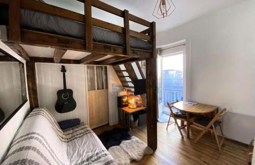 Résidence Rioulet 1 - Très beau studio avec mezzanine et balcon proche du centre de Barèges MAE-1124 - Foto 1