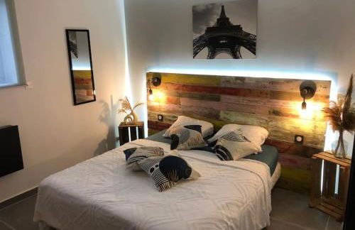 REZ de jardin moderne 4 chambres 8 personnes jardinet - Foto 24