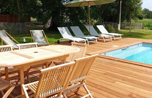 Maison neuve avec piscine chauffée, 4 kms de Contis plage - Foto 5