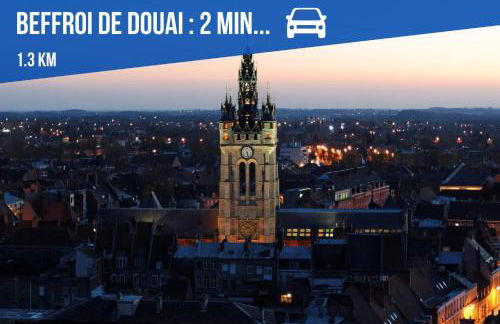 Studio le Lac - Netflix Wifi Parking Gare - Douai - Foto 19