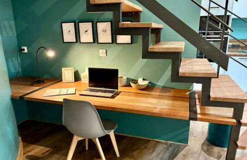 Myzenplace - Duplex 100m2 - Fibre - Cosy et atypique - Centre piéton - Foto 20