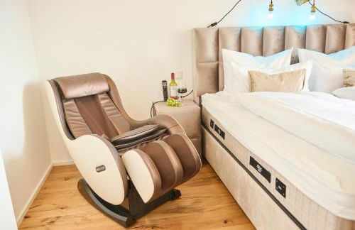 WOOD WORLD Luxury II Massage - Bergblick - Parken - Küche - Light Show - Trampolin - Foto 11