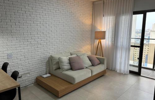 ENB1129 Flat Super Moderno com AC no Centro de SBC - Foto 50