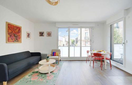 Charming apartment - 2BR-4P- Balcony- Malakoff - Foto 12