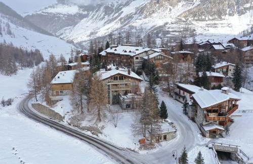 Duplex élégant, 8 pers., cheminée, Val-d'Isère, parking, WiFi - FR-1-694-440 - Foto 15