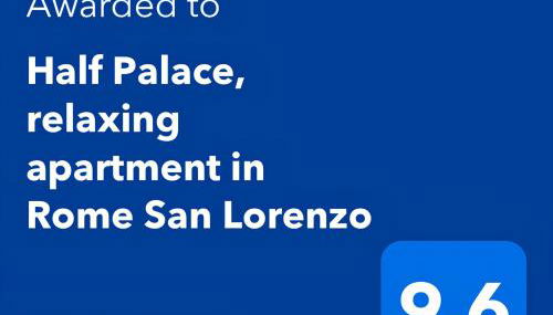 Half Palace, relaxing apartment in Rome San Lorenzo - Foto 3