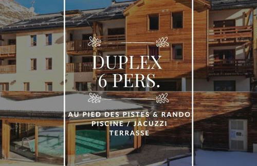 Appartement Abries - Jacuzzi et piscine - Pied des pistes - Duplex 6 personnes - Résidence étoilée - Photo 1