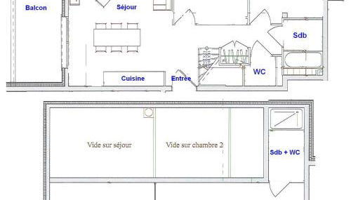 Duplex 4 pièces avec garage près des pistes - FR-1-293-89 - Foto 4