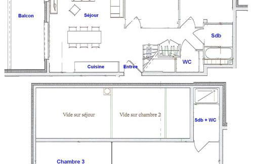 Duplex 4 pièces avec garage près des pistes - FR-1-293-89 - Foto 4