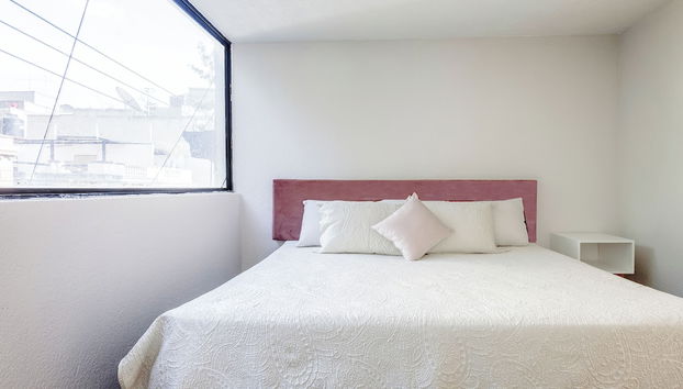 2BR Roma Norte - Parking, Sleeps 6 - Internet - Foto 4, Habitación