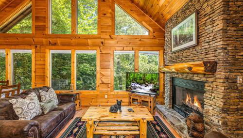 Dog Friendly Secluded Cabin Whot-tub & Sleeps 12 - Foto 3