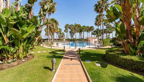 Seafront Bahía de la Plata - Photo 2, Garden, sunbed, Garden view