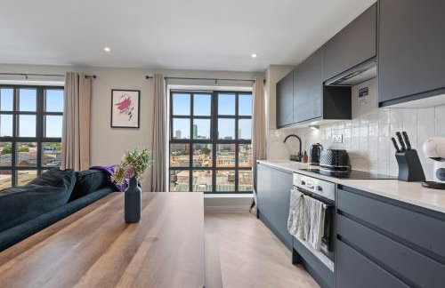 #45 2 bed Lux Fountain Lofts Digbeth - Near Blakesley Hall Museum - Sleeps 5 - "Perfect for Contractors and Families " - Foto 9