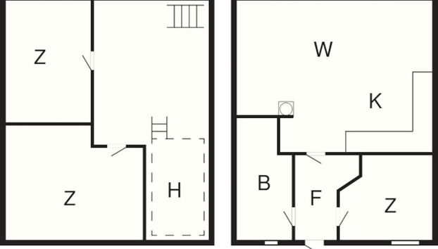 8 Person Holiday Home on a Holiday Park in Blavand - Foto 2, Plano