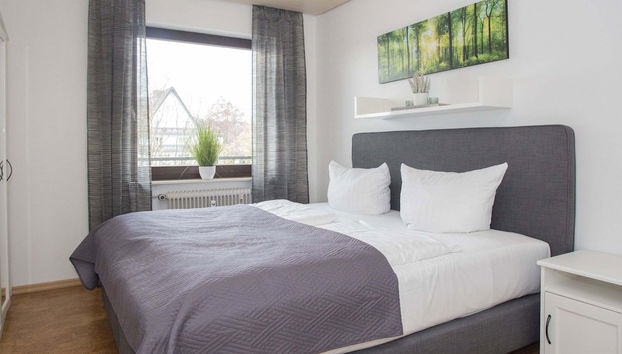 Nice Flat With Balcony in a Perfect Location at the ski Lift Carousel in Winterberg - Foto 5, Habitación