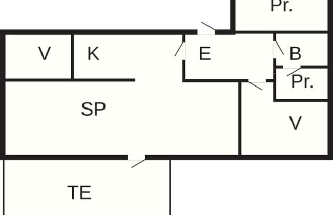 4 Person Holiday Home in Ostervra - Foto 5