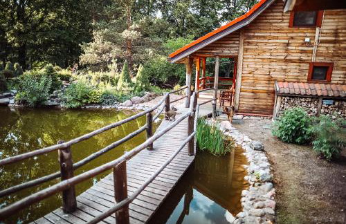 Leśny Zakątek balia kąpielowa ognisko sauna basen rowery w cenie pobytu Realizujemy Podlaski bon turystyczny - Foto 46