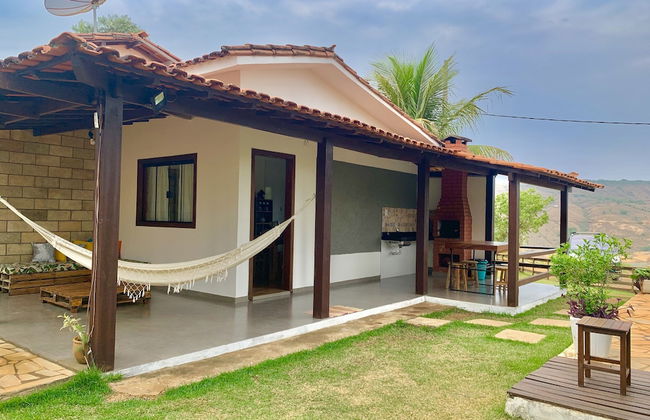 Charme e Aconchego - Casa para 10 pessoas com 3 quartos - Foto 22