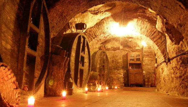 Galerías de las bodegas subterráneas