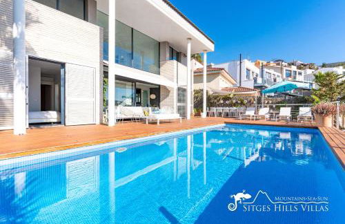 Super Villa Oasis Fab Sea and Sitges View with Private Pool and Air Conditioning - Foto 1