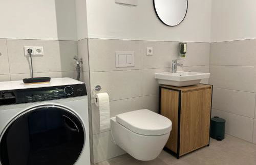 Ferienwohnung-Parkplatz-Balkon-Küche-SmartTV-Waschtrockner - Foto 21