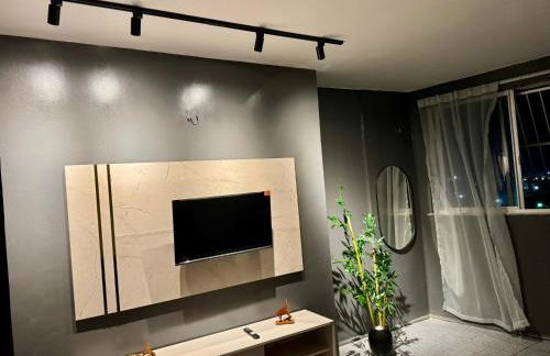 Vista mar, piscina, na praia do futuro, com Ar condicionado e Wi-Fi - Foto 24