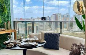 (1305) Studio Moderno e Aconchegante no Calhau - Foto 39