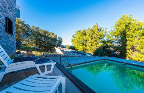 Luxury Holiday Home Itana with Private Pool and Sea View - Foto 45