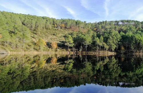 GREDOS RURALRUT cerca del CASTAÑAR de El Tiemblo, Reserva Natural VALLE DE IRUELAS, alojamiento acogedor con cabina hidromasaje, chimenea eléctrica, calefacción, wifi, cocina - Photo 58