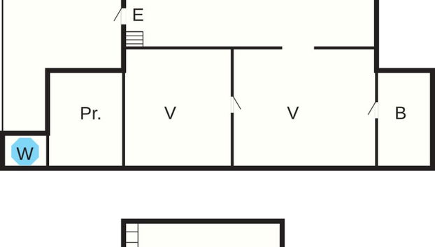 5 Star Holiday Home in Farso - Foto 4, Plano