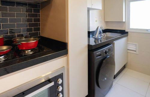 Luxo na Gleba com ar na sala e quarto, lava e seca e academia - Foto 4